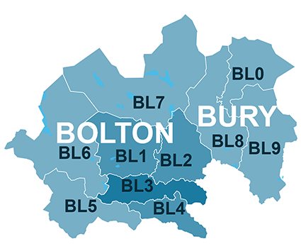 Bolton Map (House Sale Data)